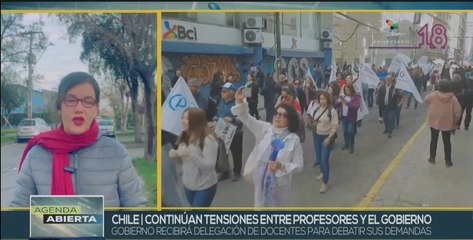 Gremio docente y gobierno de Chile acrecientan tensiones ante demandas