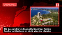 İBB Başkanı Ekrem İmamoğlu Elazığ'da: Türkiye Cumhuriyeti tarihinin en güçlü yönetimi olacağız