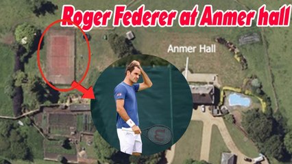 Roger Federer recounts going to Princess Kate's Anmer hall to teach Prince George how to play tennis
