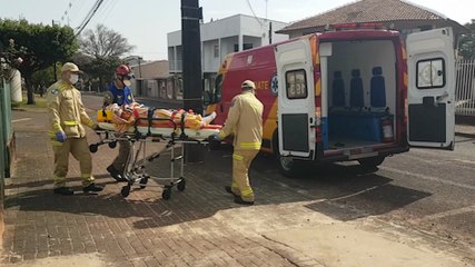 Idosa sofre ferimento na nuca ao cair dentro de casa