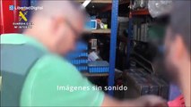 La Guardia Civil interviene en un almacén 45 toneladas de baterías de litio