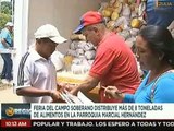 Zulia  | Feria del Campo Soberano distribuyó más de 8 toneladas de alimentos a precios asequibles