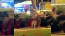 Alanya'da sokak ortasında cinsel ilişkiye giren 2 kişiden 1'i tutuklandı