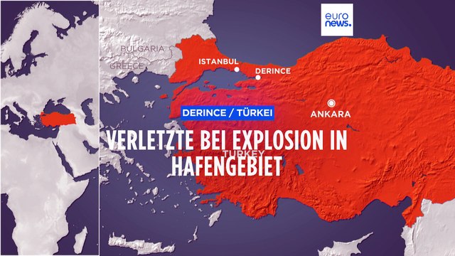 Mindestens 12 Verletzte bei Explosion in türkischem Hafen