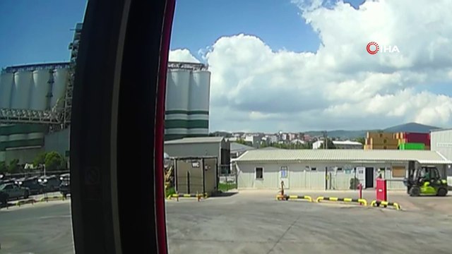 PATLAMA ANI KAMERAYA BÖYLE YANSIDI!