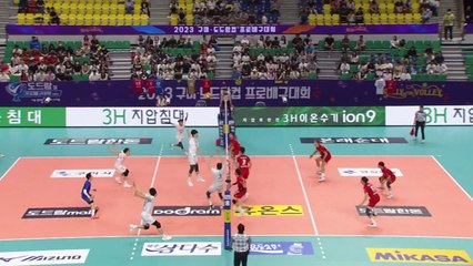 박성진-김정호 32점 합작...삼성화재 한전 격파 / YTN