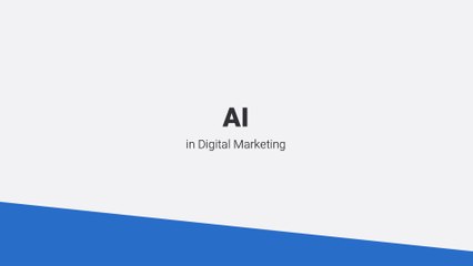 AI in Digital Marketing