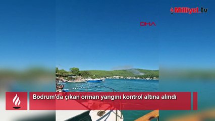 Bodrum'da orman yangını kontrol altına alındı