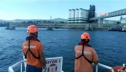 Kocaeli'deki Patlamaya Müdahale İçin Can Kurtarma Botu Olay Yerinde Bekliyor