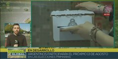 Argentina inicia cuenta regresiva de cara a comicios primarios