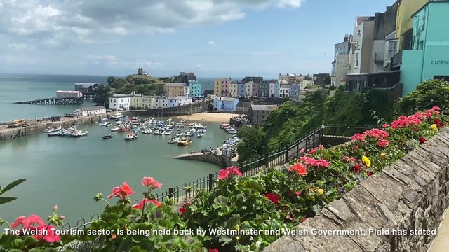 Welsh Tourism sector being held back by Westminster and Welsh Government (Tenby seen during the summer)