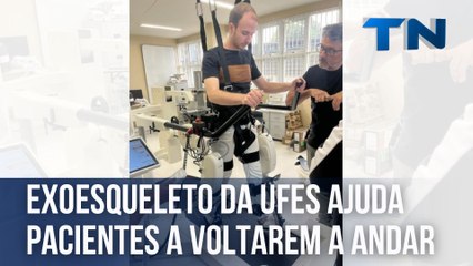 Exoesqueleto da UFES ajuda pacientes a voltarem a andar