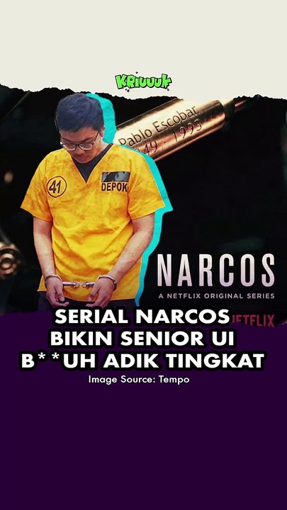 SERIAL NARCOS BIKIN SENIOR UI B**UH ADIK TINGKAT