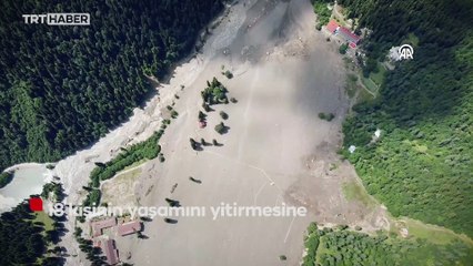 Gürcistan'daki heyelan sonrası arama kurtarma çalışmaları sürüyor