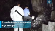 Registran carambola en la carretera México - Querétaro