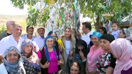 Le président de l'İBB, Ekrem İmamoğlu, a visité des centres confessionnels alévis à Tunceli