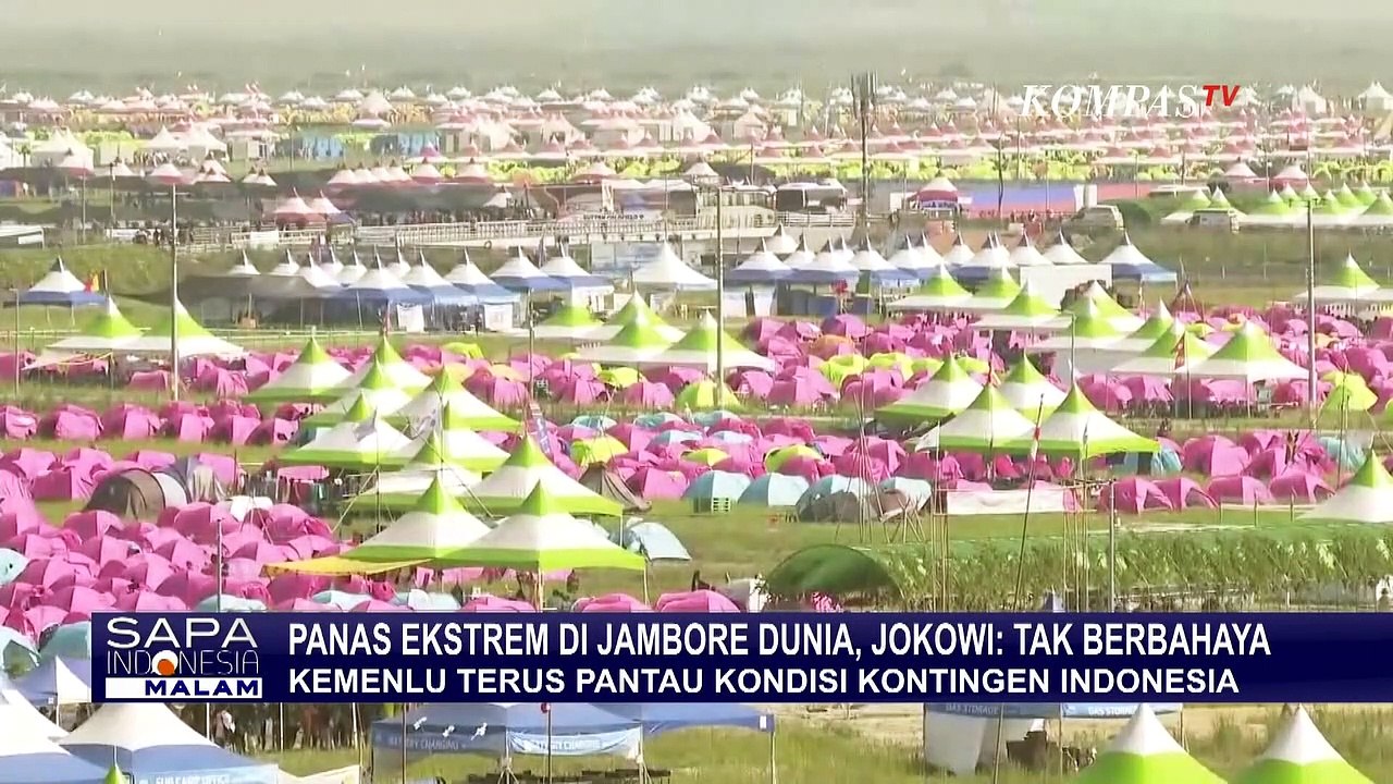 Jokowi Pastikan Panas Ekstrem di Jambore Dunia Korea Selatan Tidak Bahayakan Kontingen Indonesia