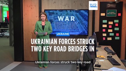 War in Ukraine: Kiyv strikes two key bridges disrupting Russian ground lines of communication