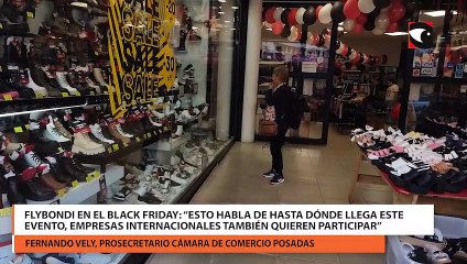 Flybondi en el Black Friday de Posadas “esto habla de hasta dónde llega este evento, empresas internacionales también quieren participar” dijo Fernando Vely