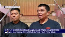 TNI Datangi Polrestabes Medan, Kapendam: Tak Intervensi, TNI dan Polri Tetap Solid