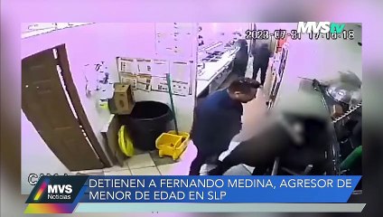 Detienen a Fernando Medina, agresor de menor de edad en San Luis Potosí