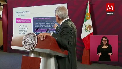AMLO exhibe expresiones por las que se le acusa de violencia política de género