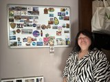 Laurence possède près de 500 magnets