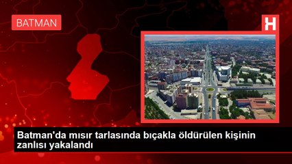 Batman'da mısır tarlasında bıçakla öldürülen kişinin zanlısı yakalandı