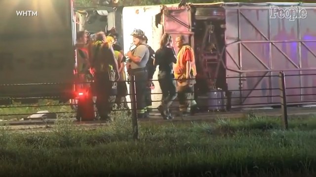 At Least 3 Dead, Multiple Injured After Bus Carrying Dozens Crashes and Overturns in Pennsylvania