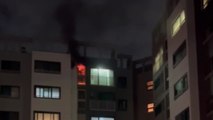 경기 성남시 아파트서 불...