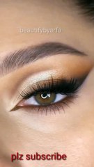 easy eyemakeup tutorial_short_foryou_beautifybyarfa(720P_HD)