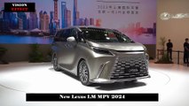 New Lexus LM HYBRID MPV 2024