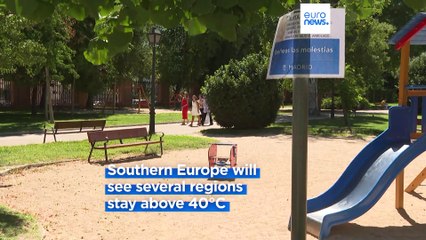 Extreme weather causing chaos in northern and southern Europe
