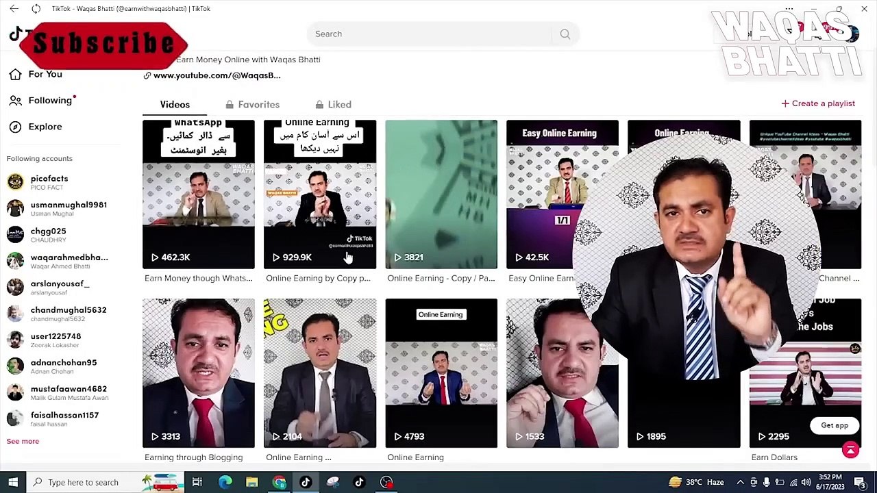 Earn Online by Content Writing _ Make Money Online by Writing _ Earn Dollars _ Waqas Bhatti