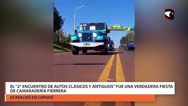 El “2° Encuentro de autos clásicos y antiguos” fue una verdadera fiesta de camaradería fierrera