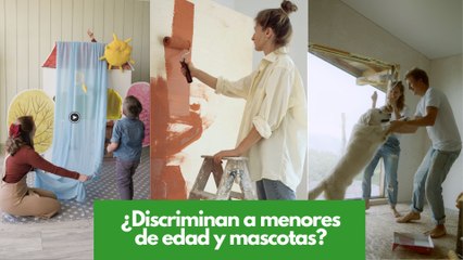 ¿Discriminan a niños y mascotas en renta de viviendas en la Ciudad de México?