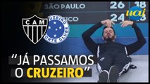 Fael comemora vitória do Galo e zoa Cruzeiro no AE