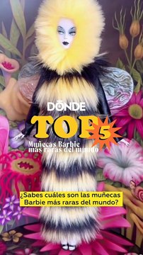 Las 10 muñecas Barbie más raras del mundo ¡Hay una con diamantes reales!