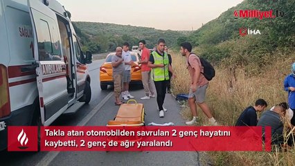 4 gencin otomobil yolculuğu feci sonla bitti! Geriye bu kare kaldı