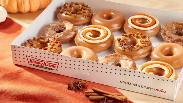 Krispy Kreme's Pumpkin Spice Doughnuts Are Here Whether You're Ready or Not