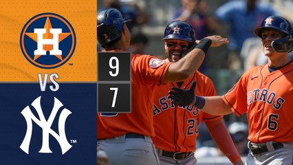 Resumen Astros de Houston vs Yankees de Nueva York MLB 06-08-2023