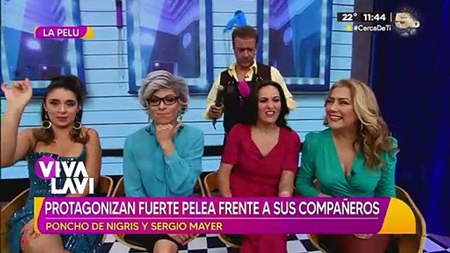 Poncho De Nigris y Sergio Mayer protagonizan fuerte pelea