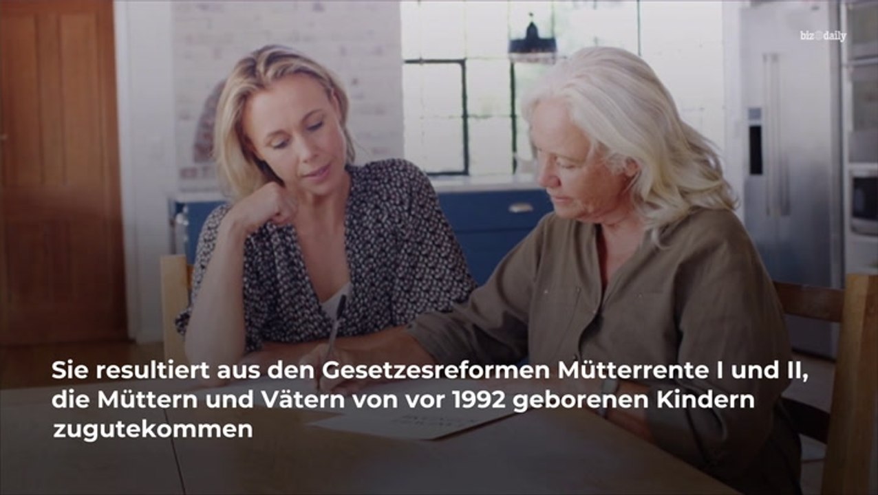 Mütterrente: Was steckt dahinter und wer bekommt sie?