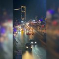 İstanbul'da taksicilerden yakıt zammı protestosu