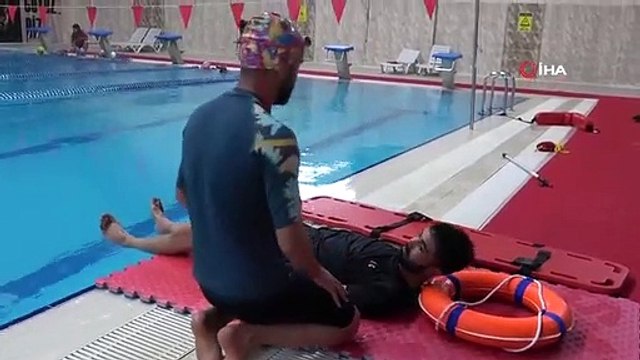 Mardin'de çocuklar boğulma vakalarına karşı eğitilip kötü alışkanlıklardan korunuyor