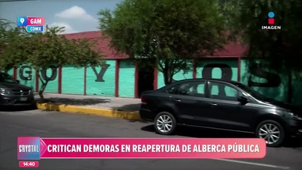 Critican demoras en la reapertura de la alberca pública del Deportivo "Miguel Hidalgo"