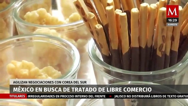 México y Corea del Sur avanzan positivamente en negociaciones del tratado del libre comercio