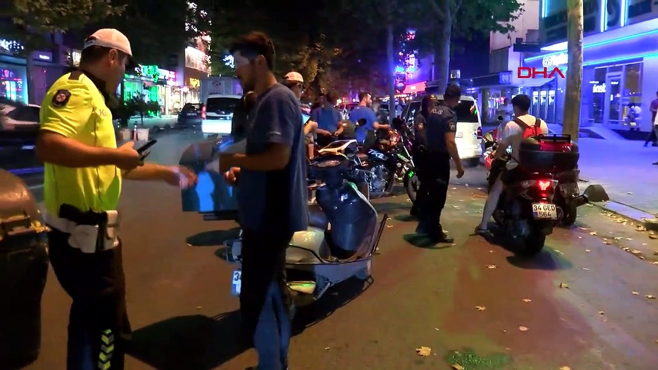 Intensification des inspections de motos à Istanbul