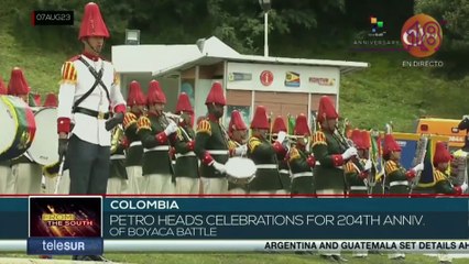 Colombian president thanks military forces for opening up the possibility of total peace