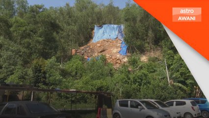 Risiko tanah runtuh, penduduk tidak nyenyak tidur